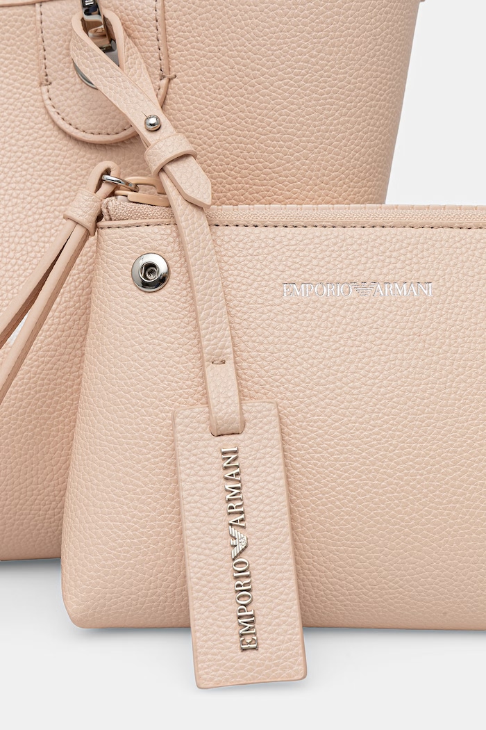 Emporio Armani torebka crossbody damska beżowy EW000361.AF12036
