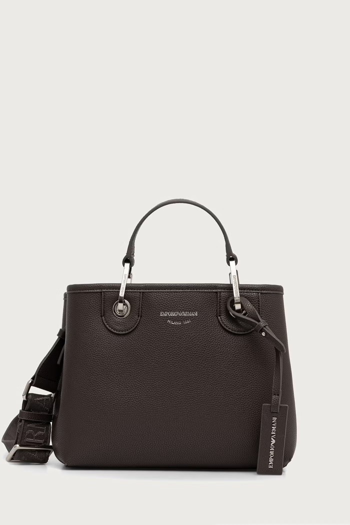 Emporio Armani torebka crossbody damska brązowy EW000361.AF12036