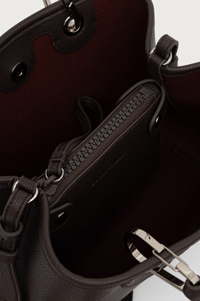 Emporio Armani torebka crossbody damska EW000361.AF12036 brązowy