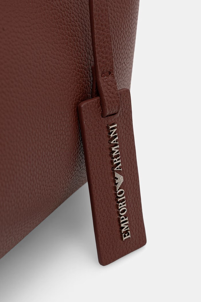 Emporio Armani torebka crossbody damska brązowy EW000361.AF12036