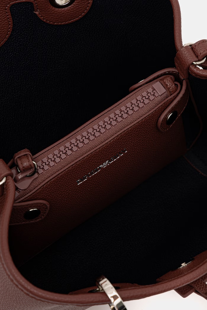 Emporio Armani torebka crossbody damska EW000361.AF12036 brązowy