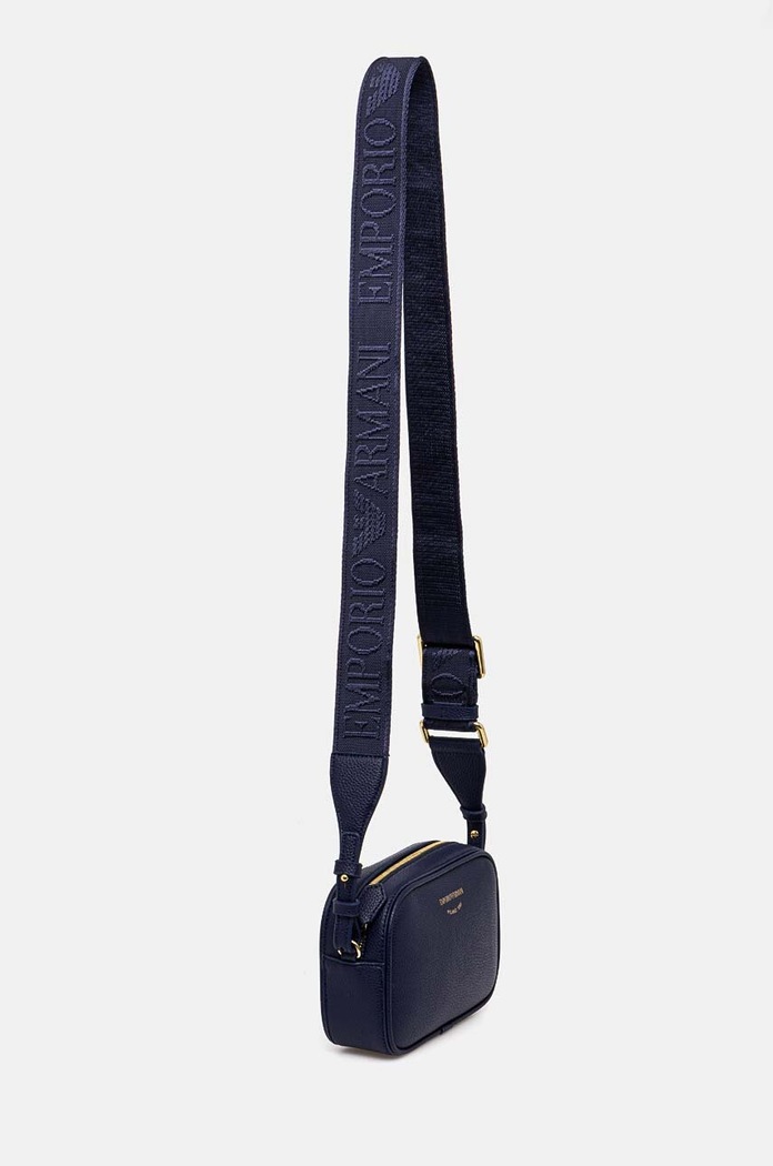 Emporio Armani crossbody kabelka dámska z imitácie kože EW000537.AF12036 tmavomodrá SS26