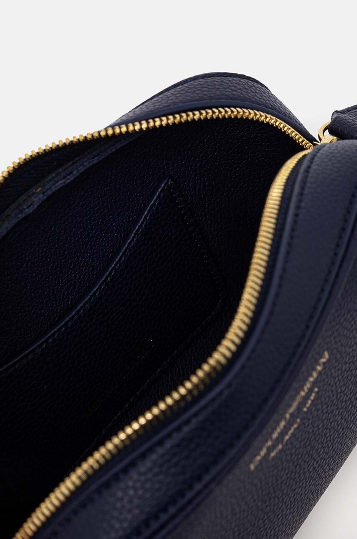 Emporio Armani crossbody kabelka dámska z imitácie kože EW000537.AF12036 tmavomodrá