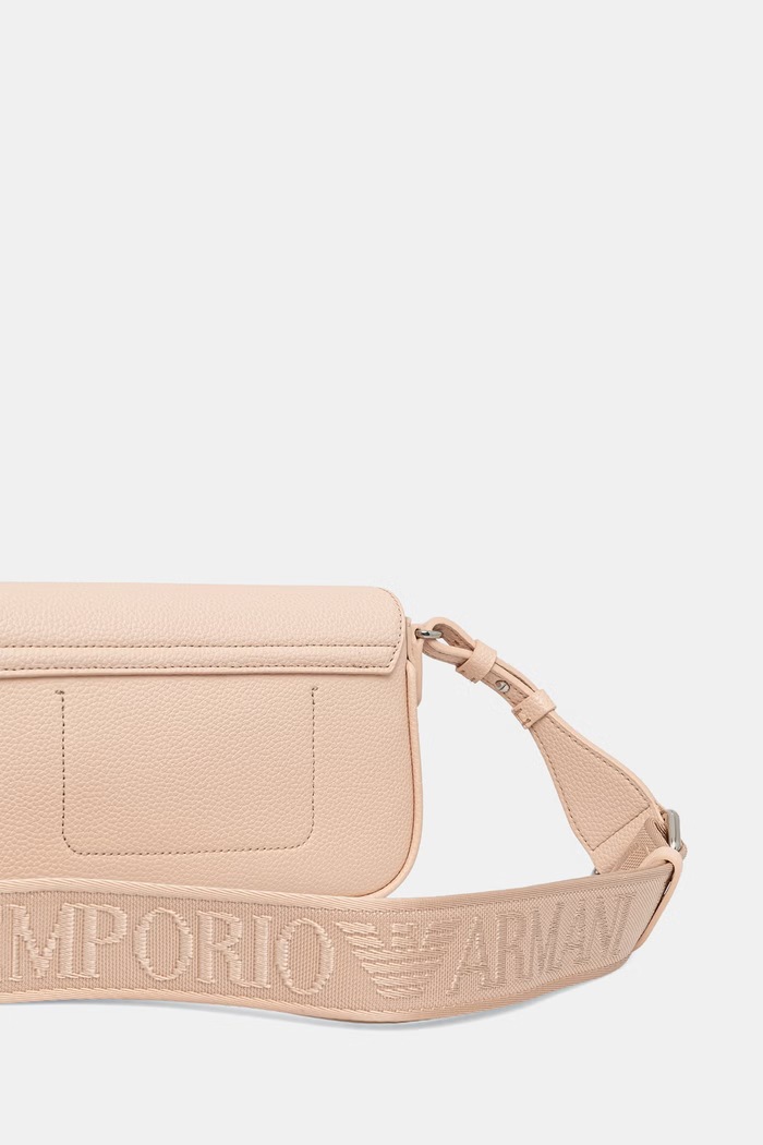 Doplnky Emporio Armani crossbody kabelka dámska EW000538.AF12036 béžová