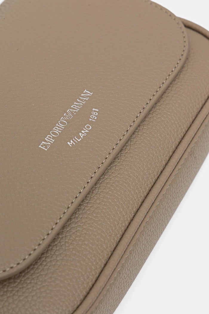 Emporio Armani crossbody kabelka dámska hnedá EW000538.AF12036