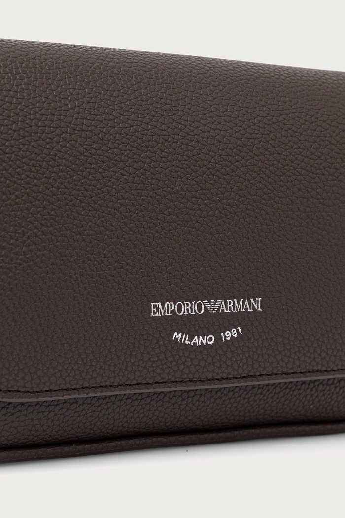 Аксесоари Emporio Armani Чанта crossbody дамска EW000538.AF12036 кафяв