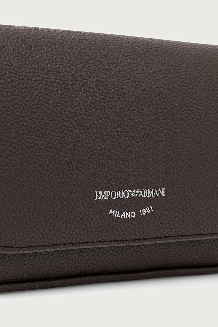 Аксесоари Emporio Armani Чанта crossbody дамска EW000538.AF12036 кафяв