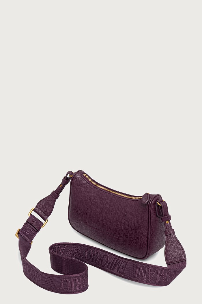Akcesoria Emporio Armani Torebka crossbody damska EW000539.AF12036 fioletowy