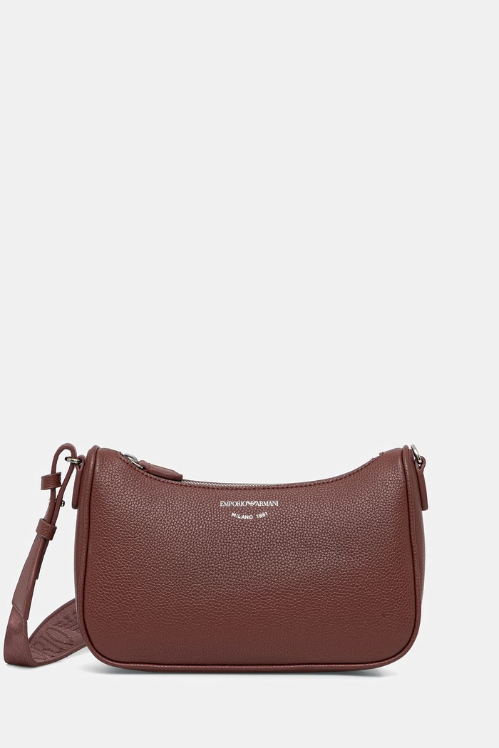 Emporio Armani torebka crossbody damska brązowy EW000539.AF12036