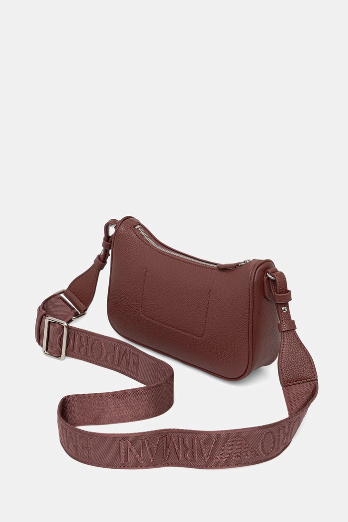 Akcesoria Emporio Armani torebka crossbody damska EW000539.AF12036 brązowy