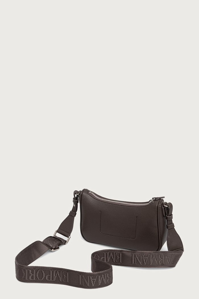 Akcesoria Emporio Armani Torebka crossbody damska EW000539.AF12036 brązowy