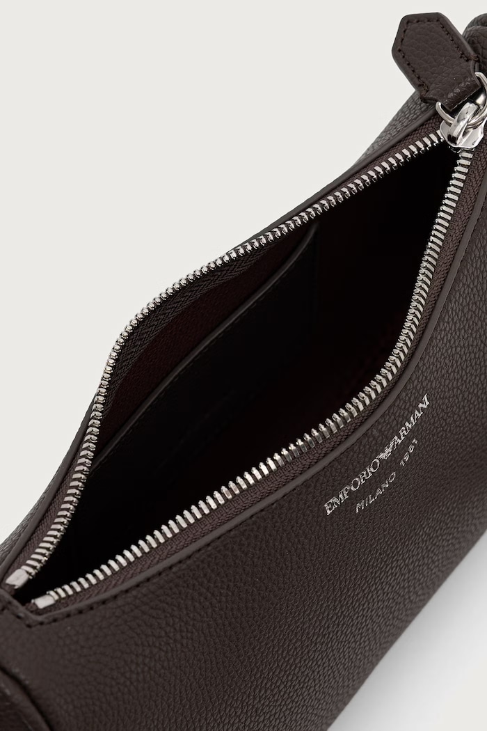 Torebka crossbody damska Emporio Armani brązowy EW000539.AF12036
