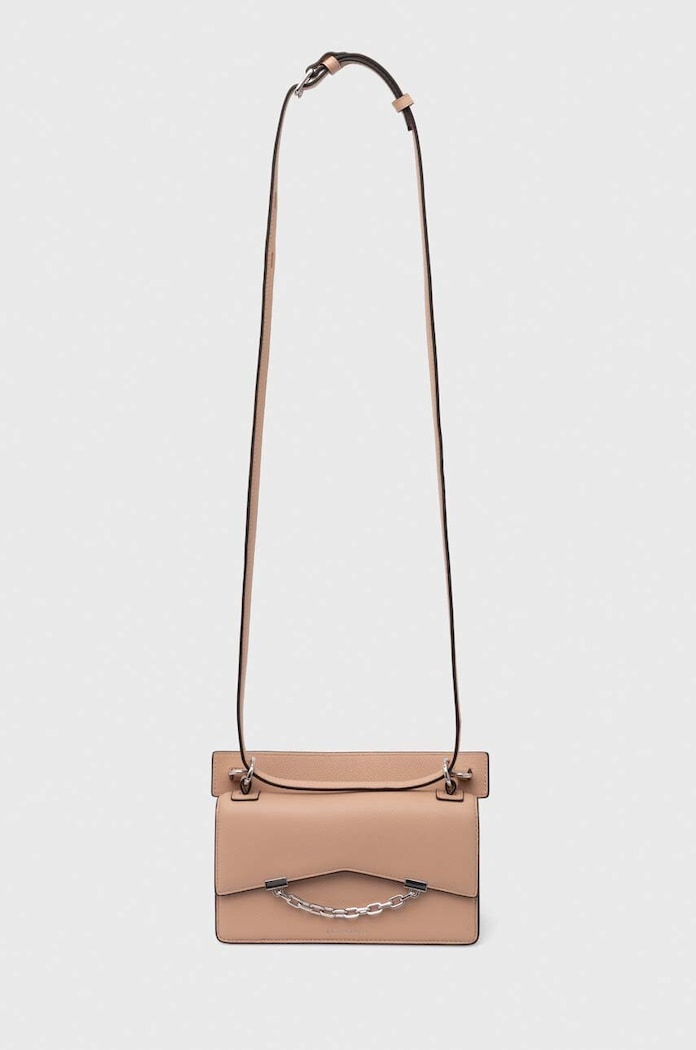 Karl Lagerfeld torebka skórzana 245W3028 różowy AW24