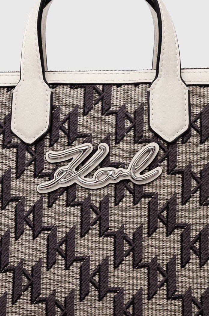 Karl Lagerfeld torebka 245W3037 beżowy