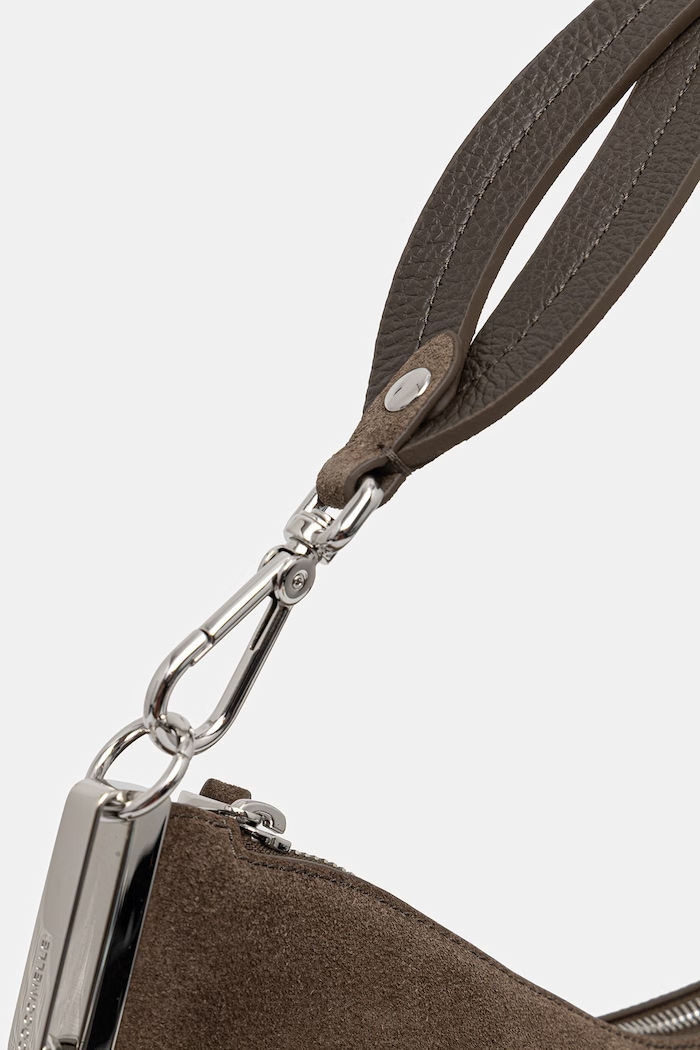 Coccinelle crossbody kabelka dámská semišová COCCINELLESUNUP SUEDE E1.QKG.13.01.01 zelená