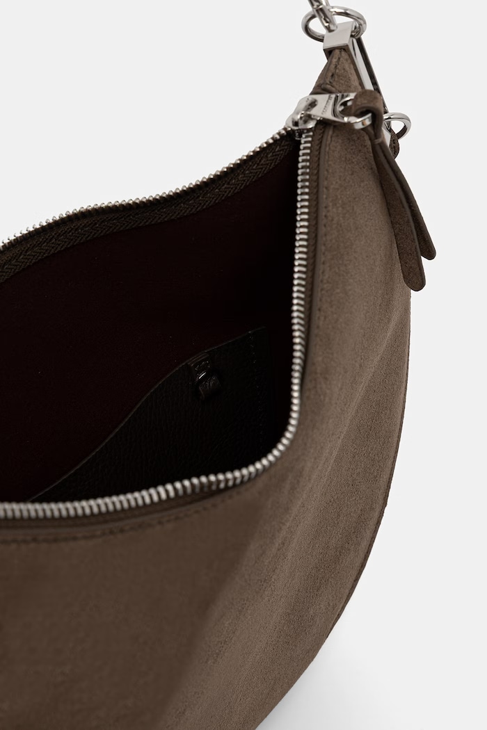 Coccinelle crossbody kabelka dámská semišová COCCINELLESUNUP SUEDE E1.QKG.13.01.01