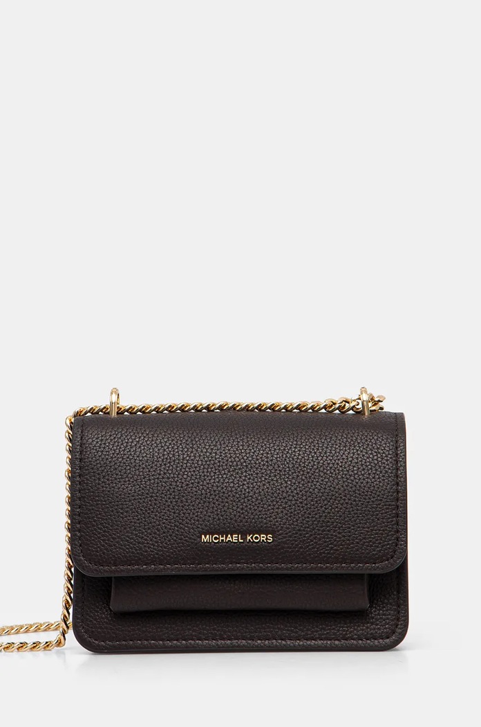 MICHAEL Michael Kors Чанта дамска от кожа кафяв 32T4GC7C1T