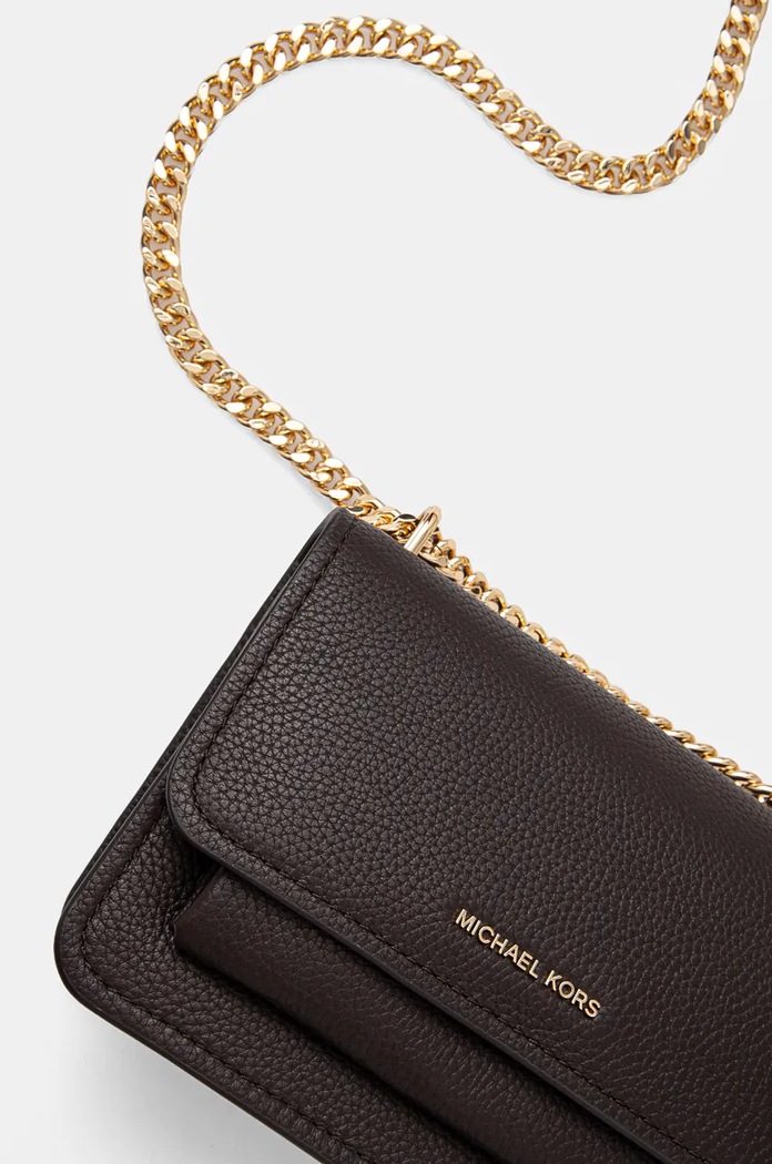 Чанта дамска от кожа MICHAEL Michael Kors 32T4GC7C1T кафяв