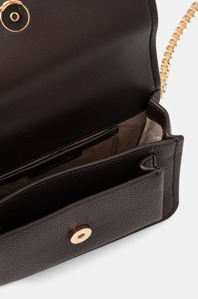 Чанта дамска от кожа MICHAEL Michael Kors кафяв 32T4GC7C1T