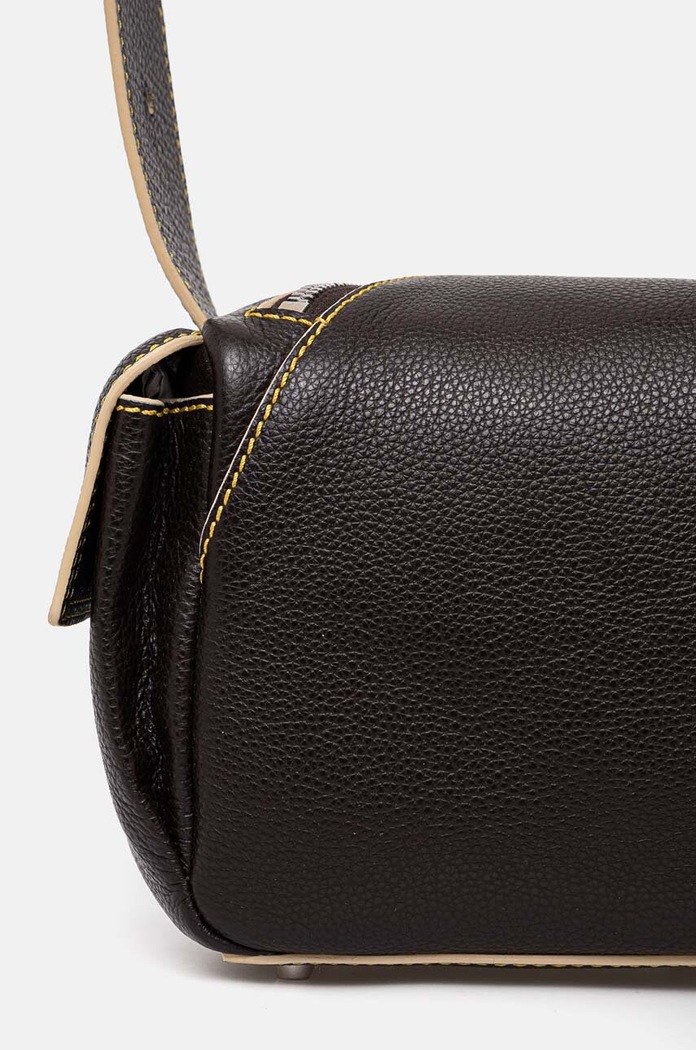 Шкіряна сумочка Sunnei коричневий MACCWBAG005