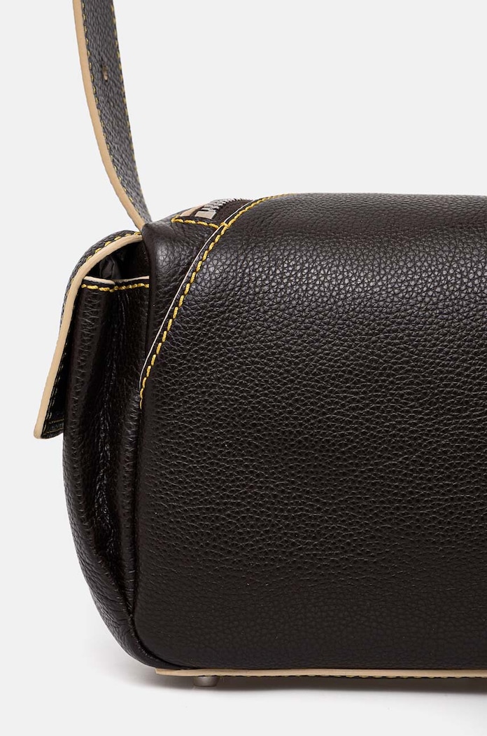 Шкіряна сумочка Sunnei коричневий MACCWBAG005