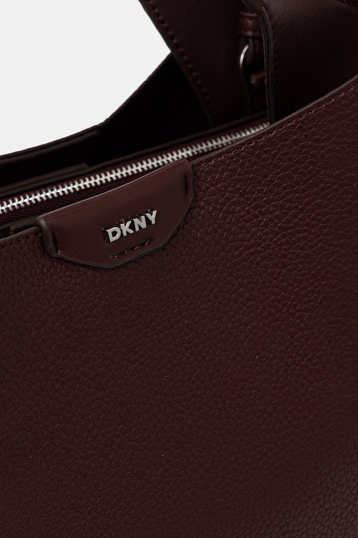 DKNY crossbody kabelka dámská z imitace kůže burgundské R43DYG33