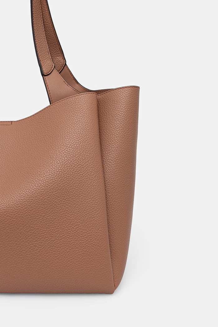 DKNY torebka shopper damska beżowy R43AYG32