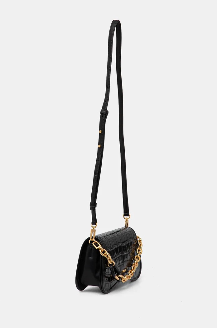 Kožna torba Dkny R43GPG48 crna AW24