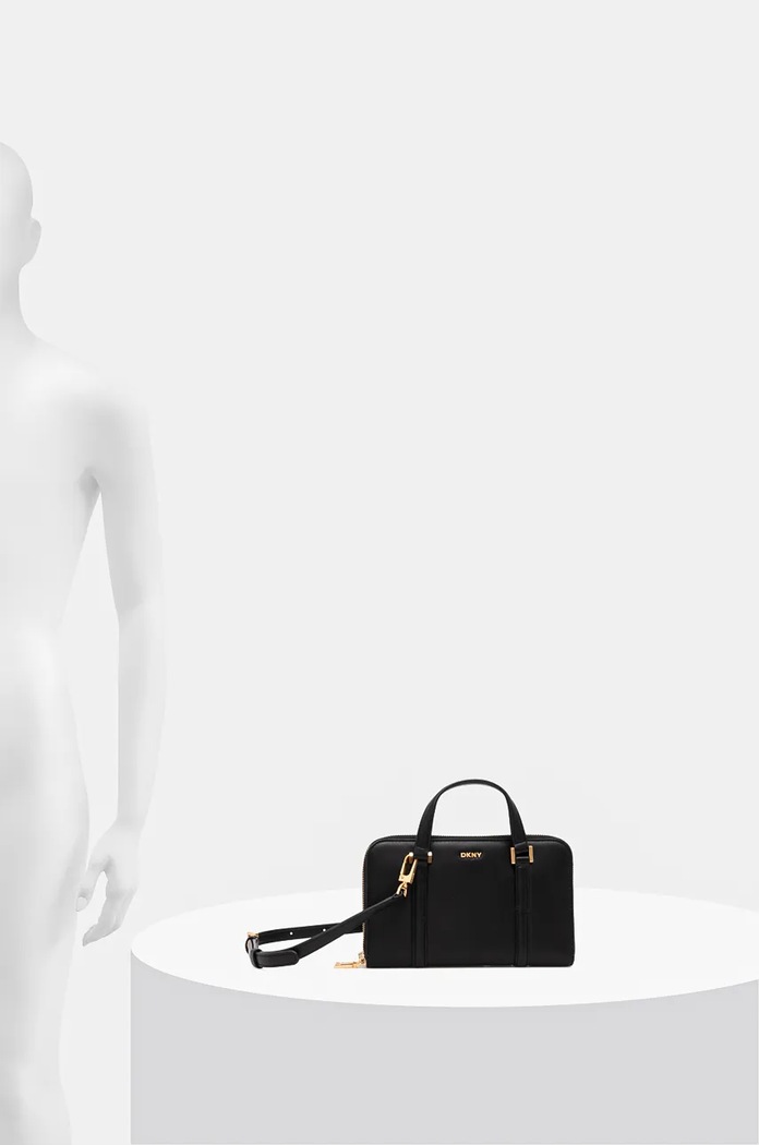Kožená kabelka Dkny R435KG49