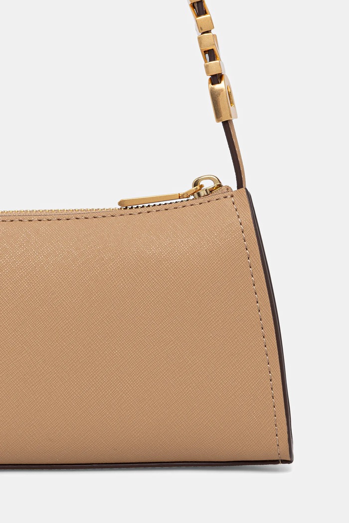 Accesorii DKNY geantă baguette pentru femei din piele R433YG57 bej