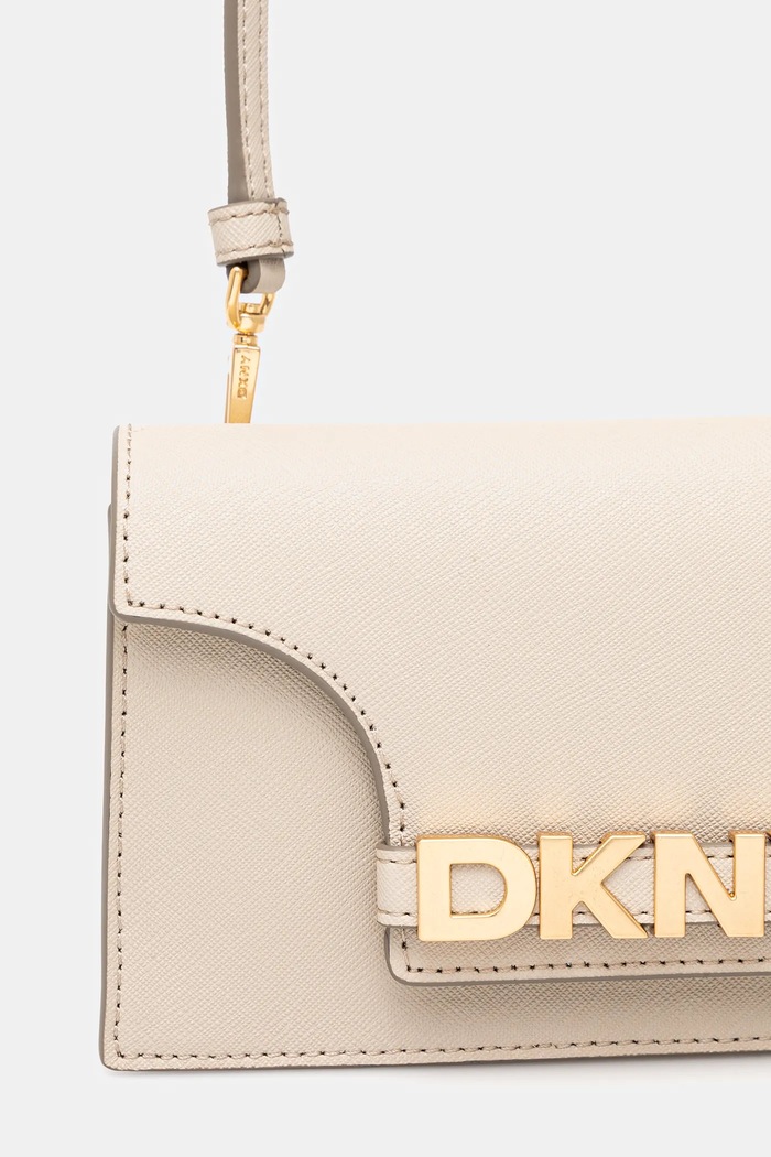 Δερμάτινη τσάντα Dkny μπεζ R435OG58