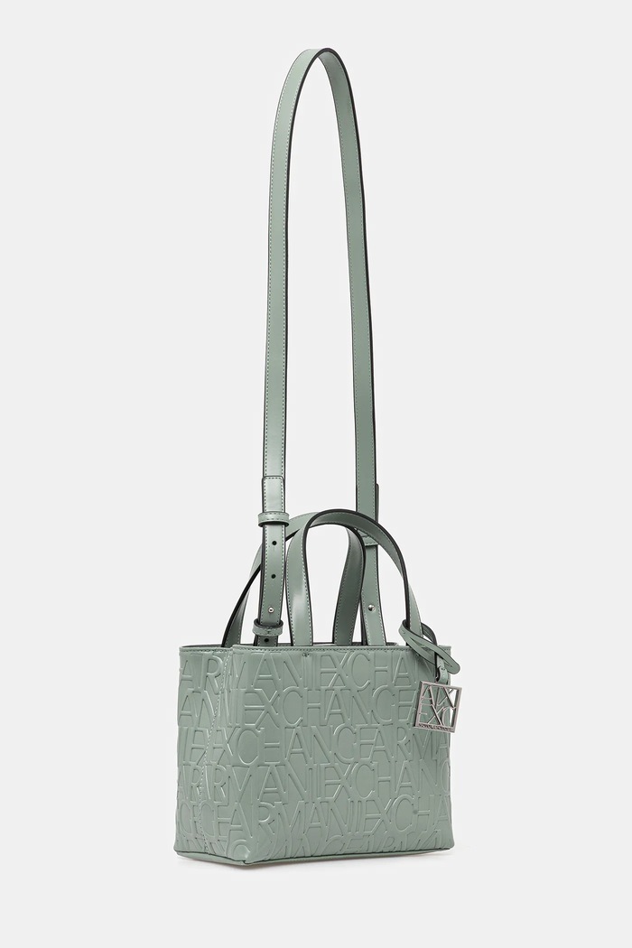 Armani Exchange geantă 942647.CC793 verde SS25