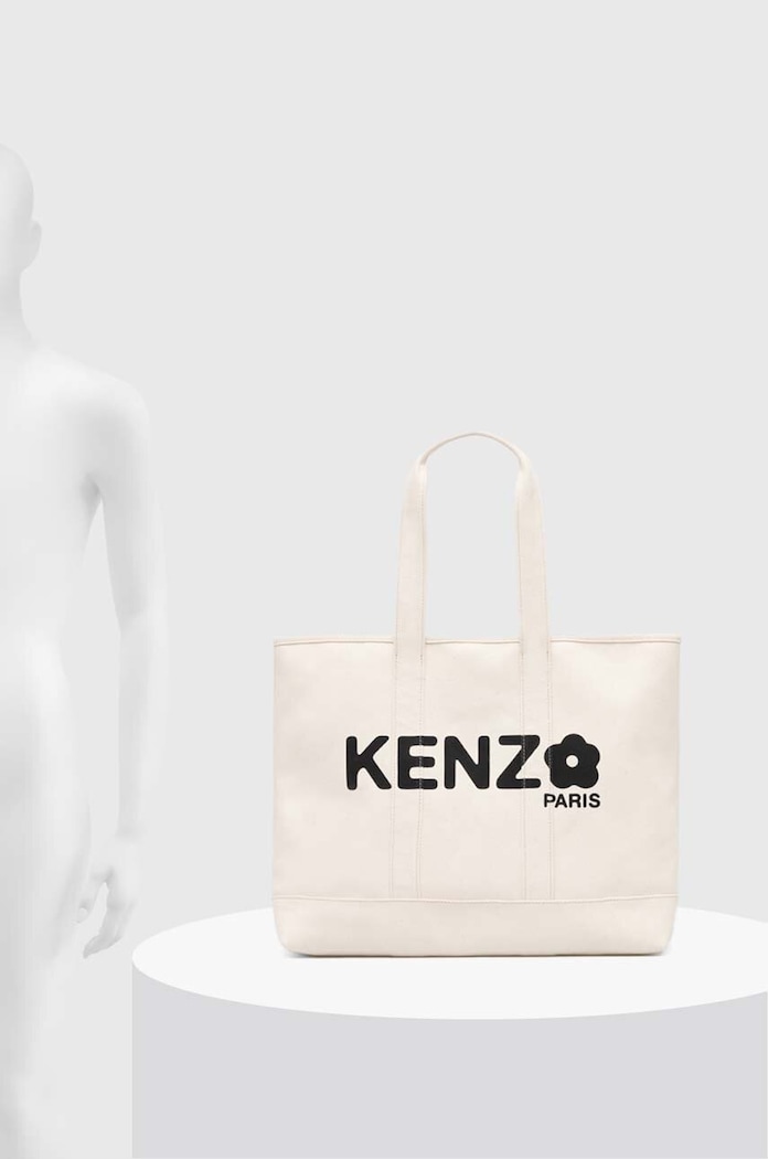 Βαμβακερή τσάντα Kenzo Utility Large Tote Bag FE68SA911F36.03