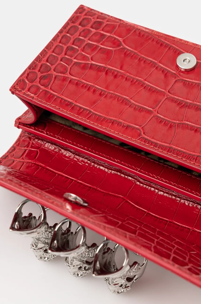 Kožna torba Philipp Plein AADA.WBA2056.PLE010N crvena