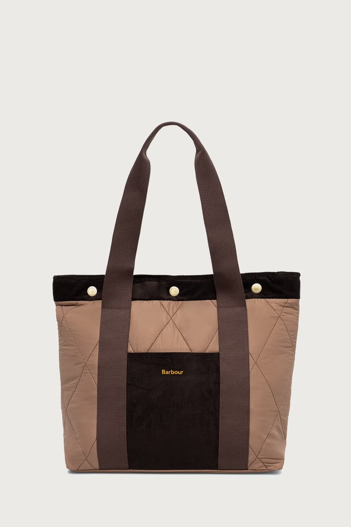Barbour Torebka tote damska Healy brązowy LBA0433
