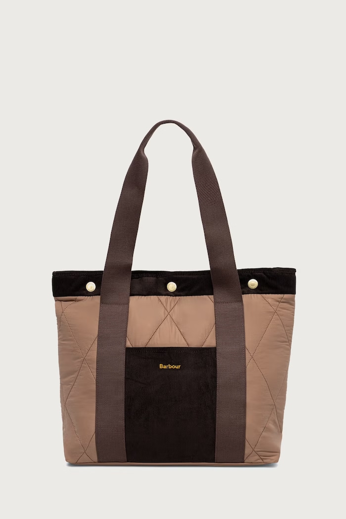 Barbour Torebka tote damska Healy brązowy LBA0433