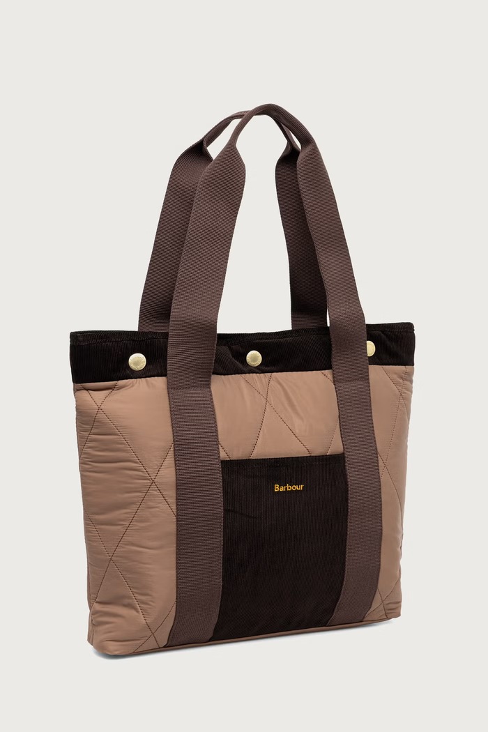 Barbour Torebka tote damska Healy LBA0433 brązowy SS26