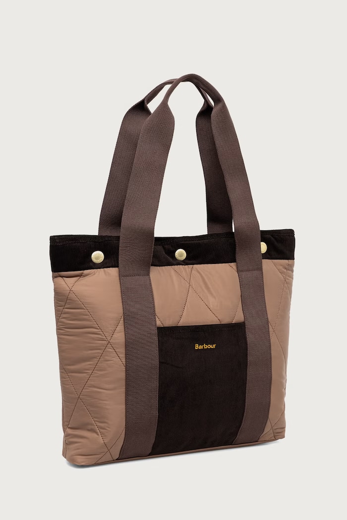 Barbour Torebka tote damska Healy LBA0433 brązowy SS26