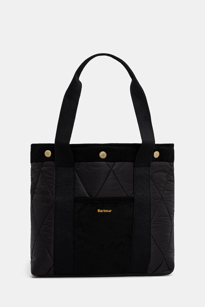 Barbour tote bag pentru femei Healy nu incape in A4 negru LBA0433