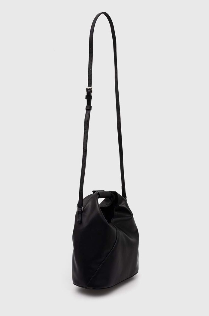Δερμάτινη τσάντα MM6 Maison Margiela SB6WD0026.P4313 μαύρο AA00