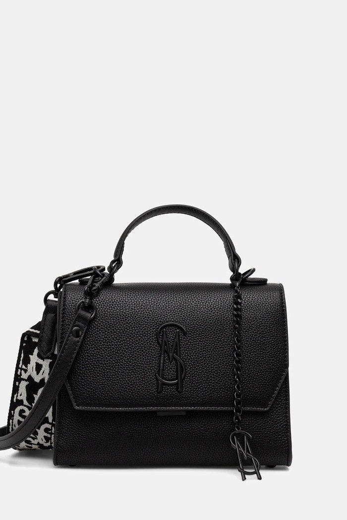 Kabelka Steve Madden Blattuca jednofarebný čierna SM13000782