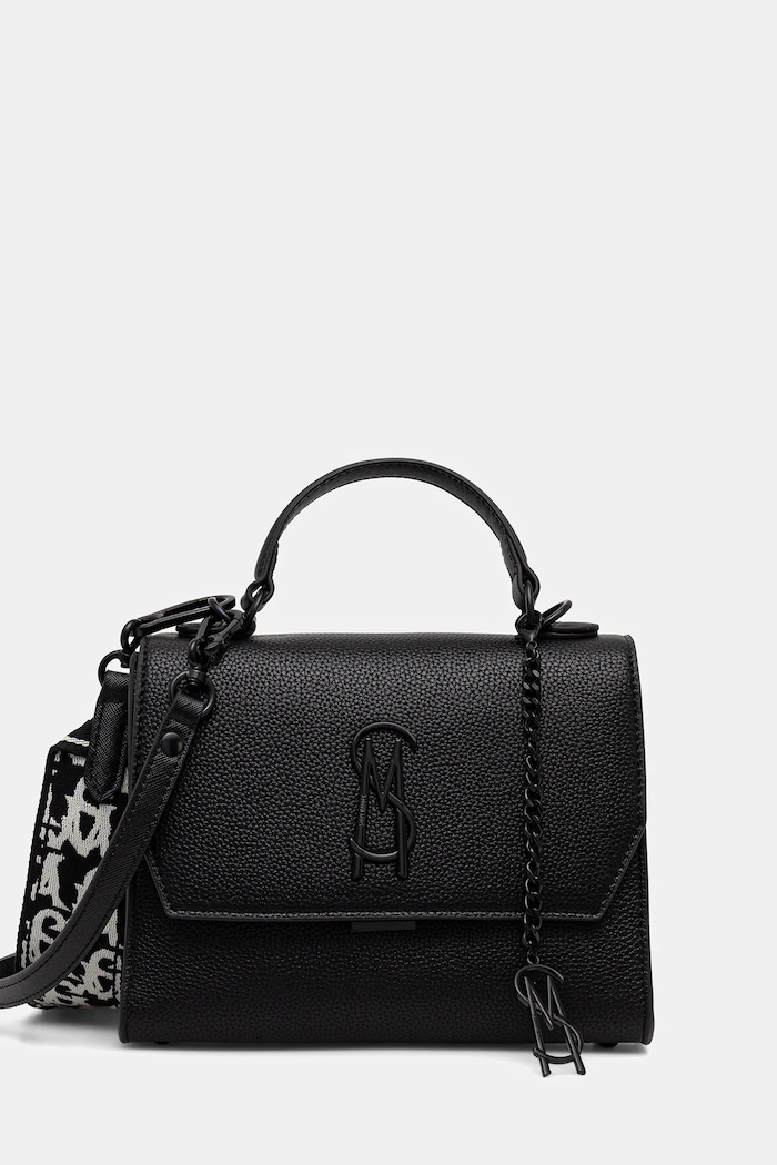 Kabelka Steve Madden Blattuca jednofarebný čierna SM13000782