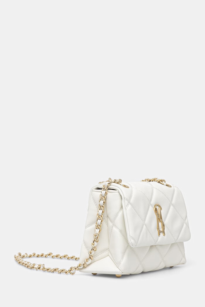 Steve Madden μικρή τσάντα γυναικεία από απομίμηση δέρματος Bvolturi SM13001344 λευκό AA00