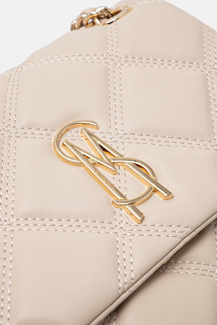 Steve Madden klasična torbica ženska iz umetnega usnja bež SM13001344