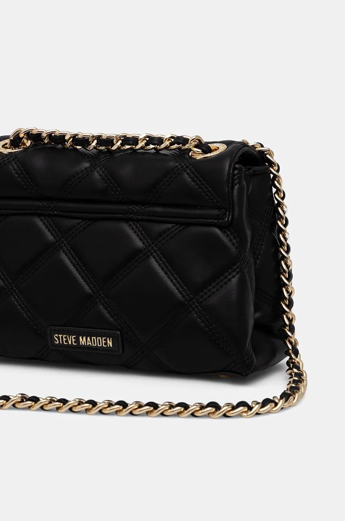 Steve Madden чанта дамска от имитация на кожа SM13001344 черен AA00