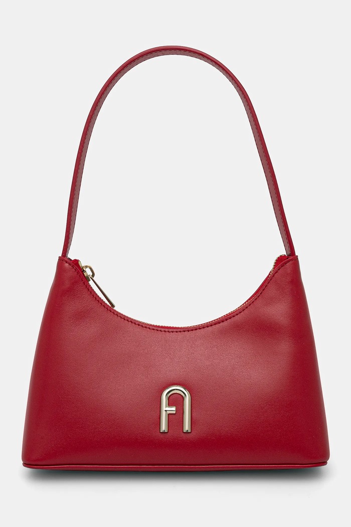 Kožna torba Furla bez uzorka crvena WB00863.AX0733.2673S