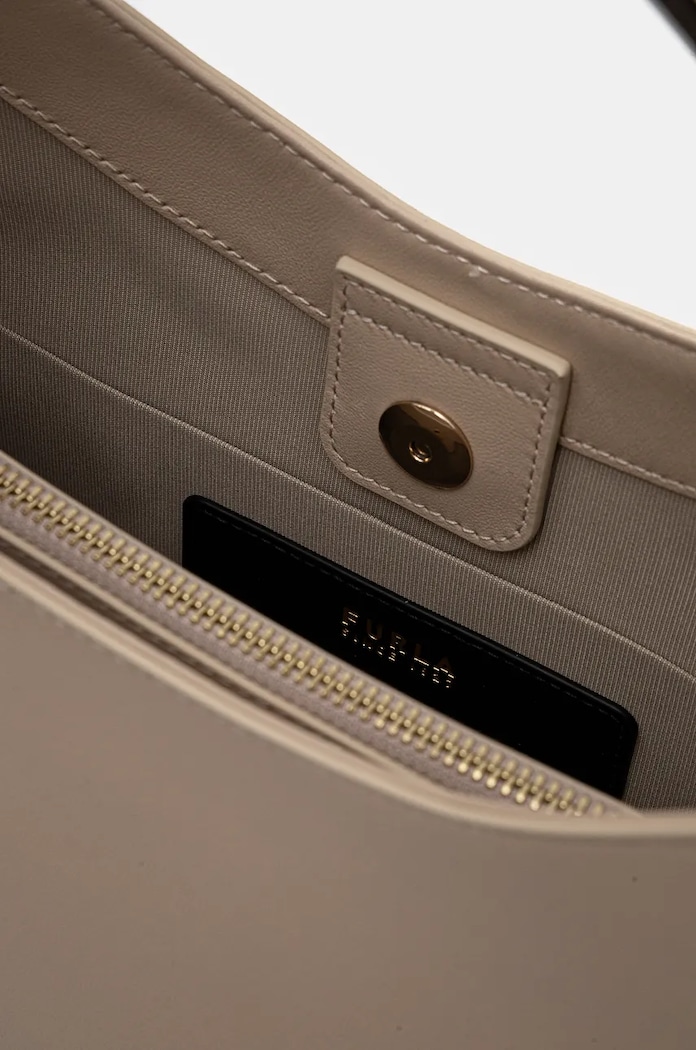 Furla torebka skórzana WB01246.BX2045.8E000 beżowy