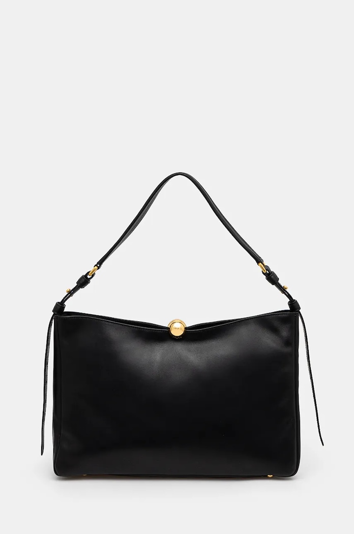 Furla poseta de piele uni negru WB01365.BX3168.O6000