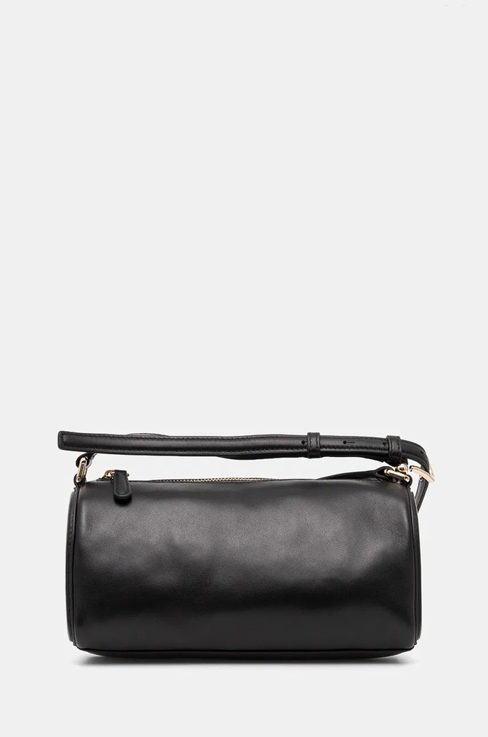 Usnjena torbica Furla Ne ustreza A4 črna WE00717.BX3363.O6000