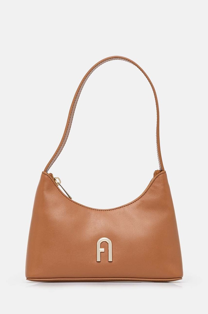 Usnjena torbica Furla Ne ustreza A4 rjava WB00863.AX0733.RY000